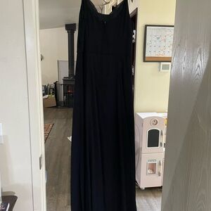 Black Bridesmaid/Prom dress